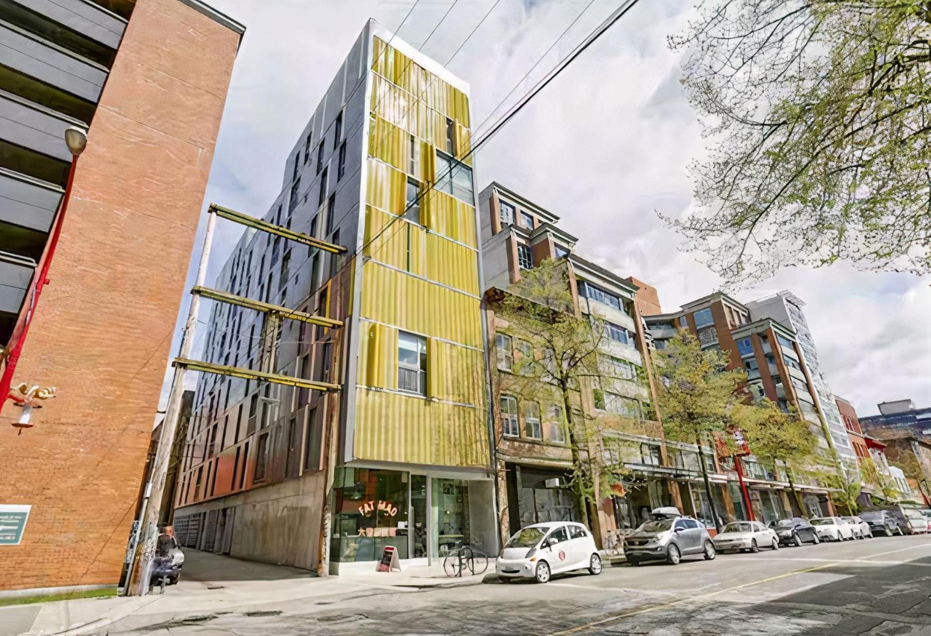 Modern, Bright & Central 1-Bed Downtown Apt Close To Rogers Arena فانكوفر المظهر الخارجي الصورة